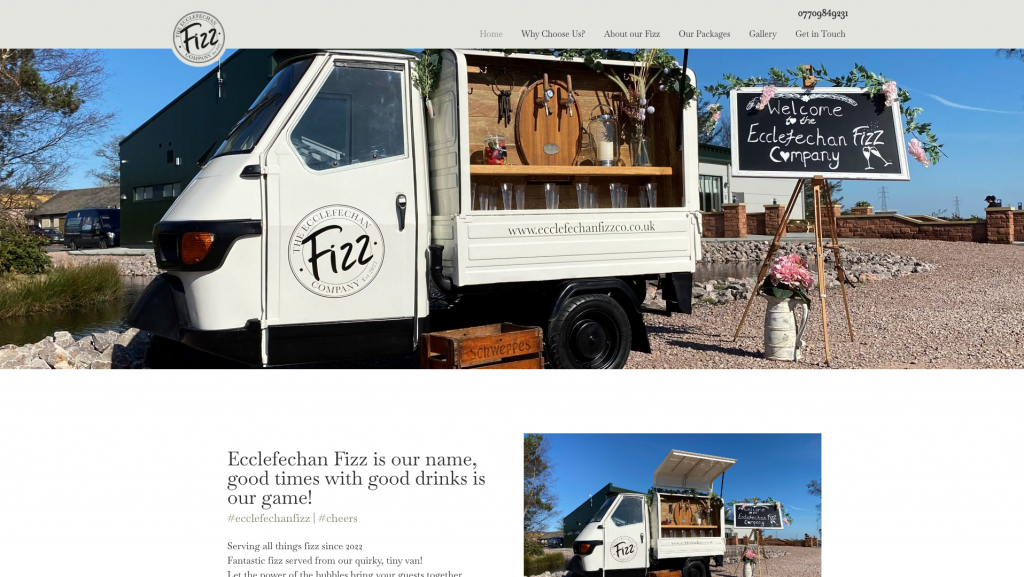Ecclefechan Fizz Company Website