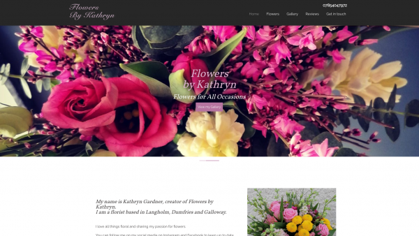 Flowers By Kathryn Website