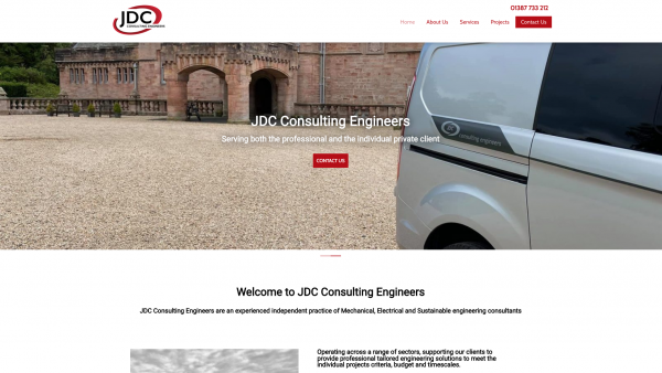 JDC Consulting Engineers Website